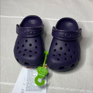 CROCS Kids Sandals - Dark Purple